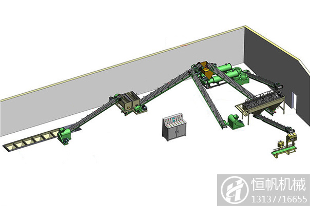 小型豬糞有機肥生產(chǎn)線